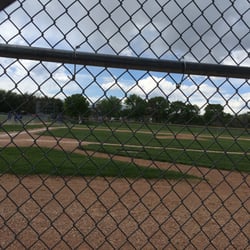 Lincoln Junior High School - Baseball field.