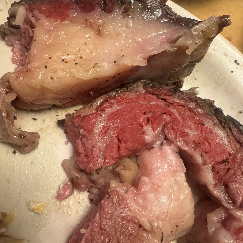 Fatty Prime Rib. Yuck! Fatty Prime Rib. Yuck!