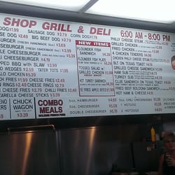 Quick Shop - Menu board!!
