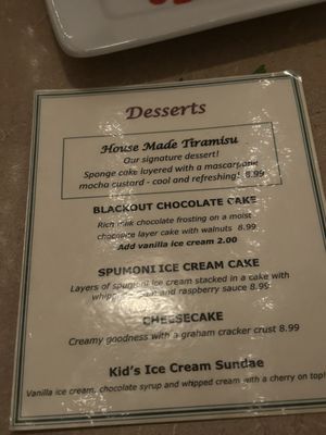 Menu photo 4 Domenico's Belmont Shore Long Beach, CA