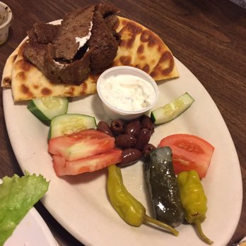 Santorini Restaurant - Greek appetizer, dolmes were great.. tzakiki sauce was great - Breakfast & Brunch Near Me - Cincinnati, Ohio Santorini Restaurant - Greek appetizer, dolmes were great.. tzakiki sauce was great - Breakfast & Brunch Near Me - Cincinnati, Ohio
