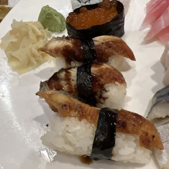 Yamato Restaurant - Nigri with 1/4 bowl of rice and paper thin fish - Japanese Near Me - Brighton, Massachusetts Yamato Restaurant - Nigri with 1/4 bowl of rice and paper thin fish - Japanese Near Me - Brighton, Massachusetts