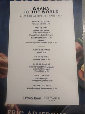 Menu photo 3 The Table at Crate Oak Brook, IL Menu photo 3 The Table at Crate Oak Brook, IL