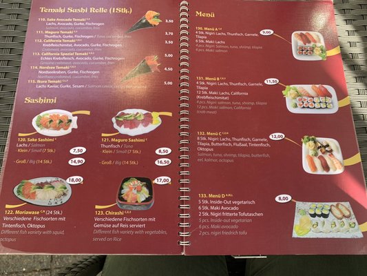 Menu photo 2 KIMIKO Berlin, BE Menu photo 2 KIMIKO Berlin, BE