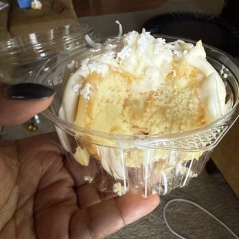 Nothing Bundt Cakes - Coconut Cream Snowflake Bundtlet - Cupcakes Near Me - Austin, Texas