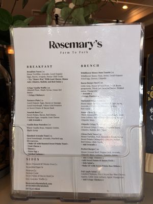 Menu photo 4 Rosemary's Farm To Fork Cafe Dixon, CA Menu photo 4 Rosemary's Farm To Fork Cafe Dixon, CA