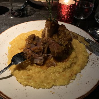 Zucca - Ossobucos with saffron rice - Italian Near Me - Coral Gables, Florida Zucca - Ossobucos with saffron rice - Italian Near Me - Coral Gables, Florida