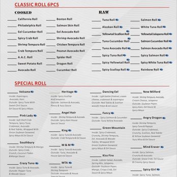 Minami Sushi - All You Can Eat Menu Side 2 - Asian Fusion Near Me - Southbury, Connecticut Minami Sushi - All You Can Eat Menu Side 2 - Asian Fusion Near Me - Southbury, Connecticut