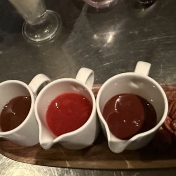Ad Hoc & Addendum - Sauces for sundae. They were too sweet - New American Near Me - Yountville, California