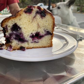 Papa Kwans - Fresh blueberry coffee cake (from a nearby bakery?) - Breakfast & Brunch Near Me - Juno Beach, Florida