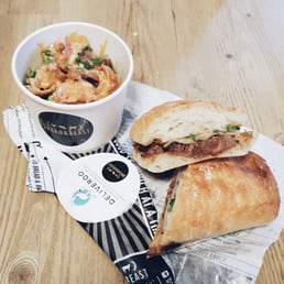Ngau Lam Wich + Chicken Skin Chips, Deliveroo-ed to my door!