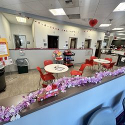 American Red Cross - Inside resting area