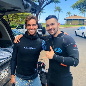 Extended Horizons Scuba - Stephen and me about to dive - Diving Near Me - Lahaina, Hawaii