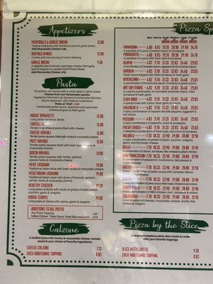 Menu photo 8 Serrano's Pizza San Francisco, CA