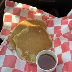 Cracked - Regular pancakes, excellent.