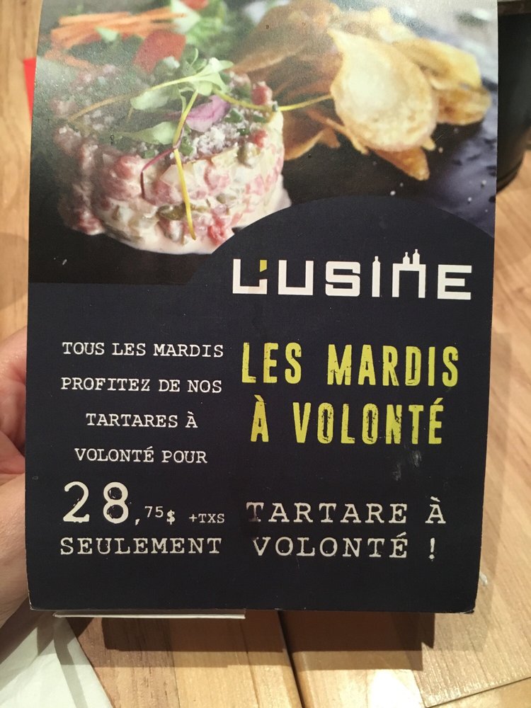 L’USINE Updated August 2024 2939 Boulevard des Promenades, Sainte