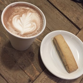 Café Grumpy - Hot chocolate and biscotti. - Coffee & Tea Near Me - Brooklyn, New York