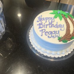 Beautiful 8 inch cake.