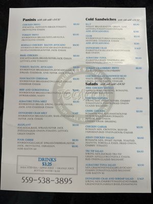 Menu photo 3 Focaccia Fresno, CA Menu photo 3 Focaccia Fresno, CA