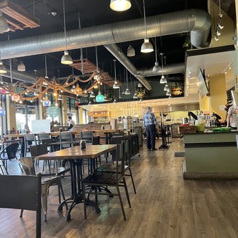 Urban Plates - View from my seat. - Salad Near Me - Pasadena, California