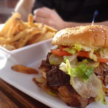 Uneeda Burger - mushroom burger with regular fries - Burgers Near Me - Seattle, Washington Uneeda Burger - mushroom burger with regular fries - Burgers Near Me - Seattle, Washington