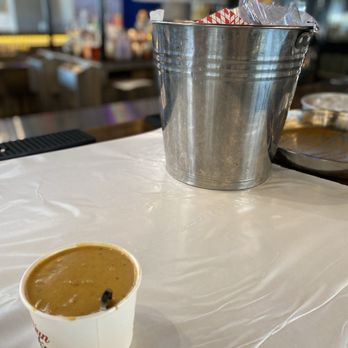 Cajun Crack'n - I ate so much that my bucket of shells was overflowing! Washed it all down w/ a $5 cup of Cajun chowder. - Seafood Near Me - Milpitas, California