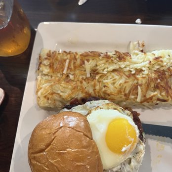 The Scratch Room - Chorizo Bacon Burger - Breakfast & Brunch Near Me - Anaheim, California