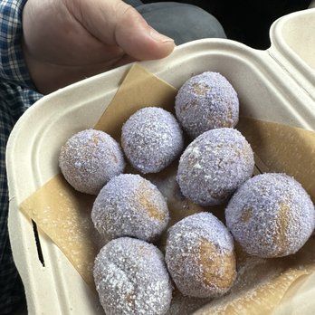 AlimamaTea - Ube donut bites - Desserts Near Me - New York, New York AlimamaTea - Ube donut bites - Desserts Near Me - New York, New York