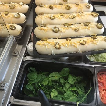Subway - Fresh jalapeño bread in progress - Fast Food Near Me - Tarzana, California Subway - Fresh jalapeño bread in progress - Fast Food Near Me - Tarzana, California