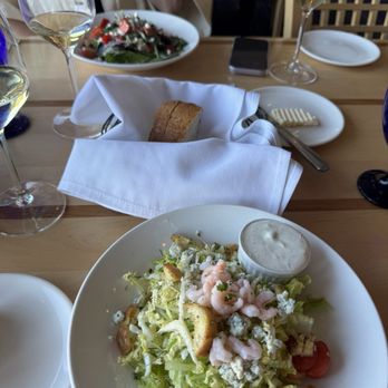 Anthony's at Spokane Falls - Starter house salad and seasonal salad in back - Seafood Near Me - Spokane, Washington