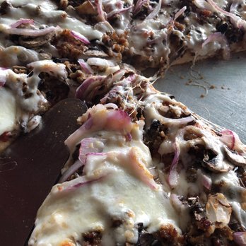D'Aurelios - D'Aurelio's thick-crust pizza w/sausages, onions, mushrooms, no. 2, 438 S. Franklin St., Fort Bragg, CA, #D'Aurelio's #jenniferC - Pizza Near Me - Fort Bragg, California D'Aurelios - D'Aurelio's thick-crust pizza w/sausages, onions, mushrooms, no. 2, 438 S. Franklin St., Fort Bragg, CA, #D'Aurelio's #jenniferC - Pizza Near Me - Fort Bragg, California