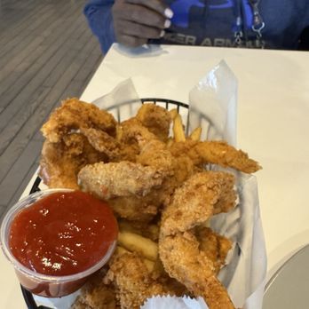 Loafers - Jumbo fried shrimp basket with fries - Bars Near Me - Catonsville, Maryland