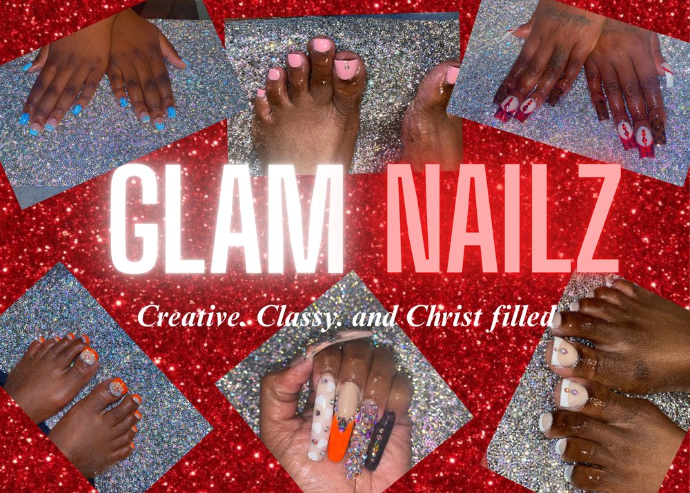 Glam Nailz Logo