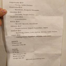 Spinning Dough - Menu (2/2)
