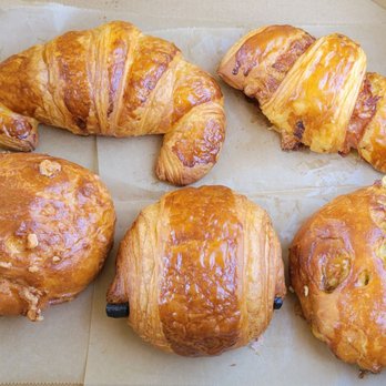 Maison Matho - Pastries -- Recommend the regular Croissant and the Ham & Cheese Croissant. Don't get the brioche buns. Not good! - Bakeries Near Me - Los Angeles, California