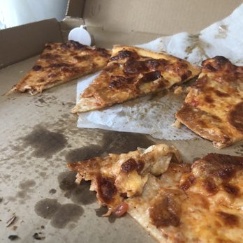 Verona Pizza - Medium doe stretched to make a large. Slop - Pizza Near Me - Upper Darby, Pennsylvania