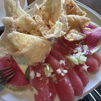 1898 Public House - Ahi Tuna Crudo - Cocktail Bars Near Me - Spokane, Washington