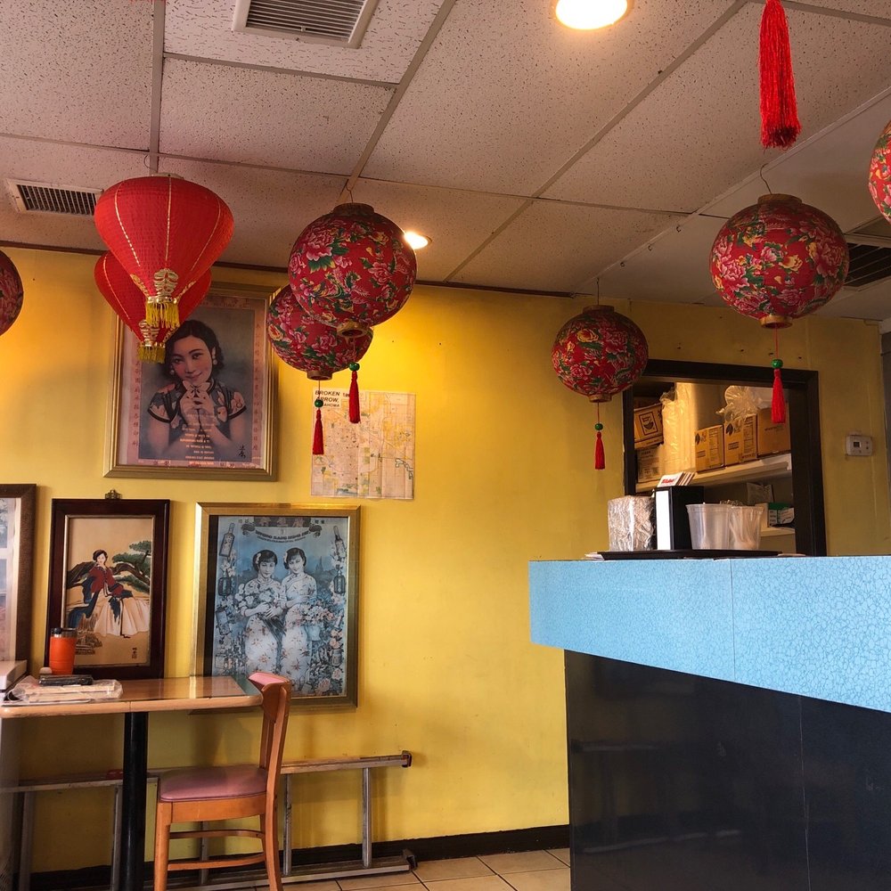 Not much space but lanterns galore!