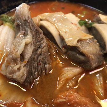 Bbong - Beef and radish soup... more like beef and cabbage - Korean Near Me - Coquitlam, British Columbia