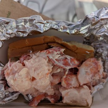 James Hook & Co - Small Lobster Roll Sandwich - Seafood Near Me - Boston, Massachusetts James Hook & Co - Small Lobster Roll Sandwich - Seafood Near Me - Boston, Massachusetts