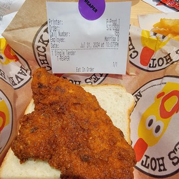 Dave's Hot Chicken - Reaper tender - Chicken Shop Near Me - Cicero, New York