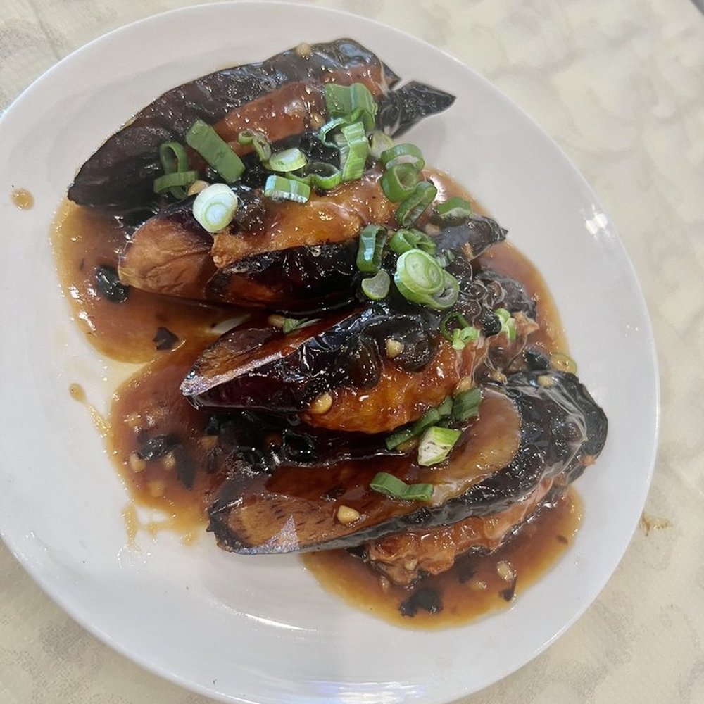 Cheung Hing - Milpitas - Eggplants stuffed with shrimp. - Dim Sum Near Me - Milpitas, California