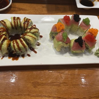 Kyoto Ka - Surprise roll and eel roll - Japanese Near Me - Toledo, Ohio Kyoto Ka - Surprise roll and eel roll - Japanese Near Me - Toledo, Ohio