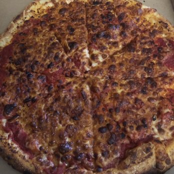 Blaze Pizza - This is my sons over cooked cheese pizza! - Salad Near Me - Tracy, California