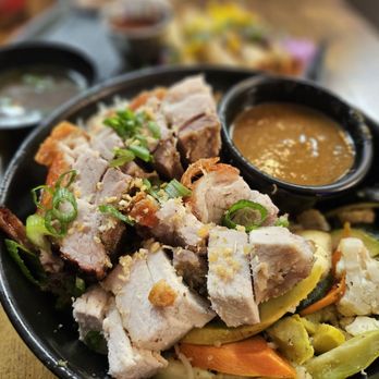 Adoboink - Lecheon Rice Bowl - Filipino Near Me - Roseville, California