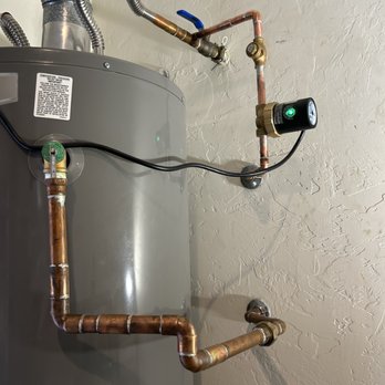 Cornerstone Plumbing Service - Replaced hot water recirculating pump and check valve. - Plumbing Near Me