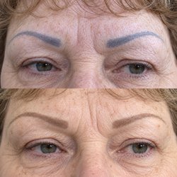 Delicate Touch Esthetics by Mylene - Color correction from heavy to soft color text 916 801 9859