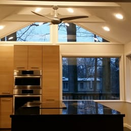 This kitchen, the centerpiece of the renovation, reflects a complete revamping of an existing porch. This kitchen, the centerpiece of the renovation, reflects a complete revamping of an existing porch.