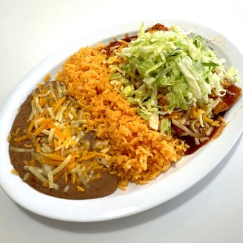 Abelardo’s Mexican Fresh - #3 Combo (Two Enchiladas, Rice & Beans) - Mexican Near Me - Overland Park, Kansas Abelardo’s Mexican Fresh - #3 Combo (Two Enchiladas, Rice & Beans) - Mexican Near Me - Overland Park, Kansas