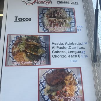 Mr George Tacos - Tacos Near Me - Boise, Idaho Mr George Tacos - Tacos Near Me - Boise, Idaho